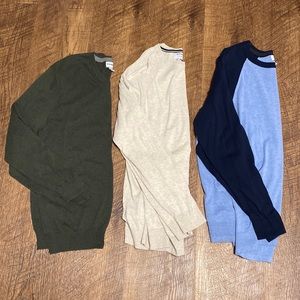 Men’s sweater lot of 3